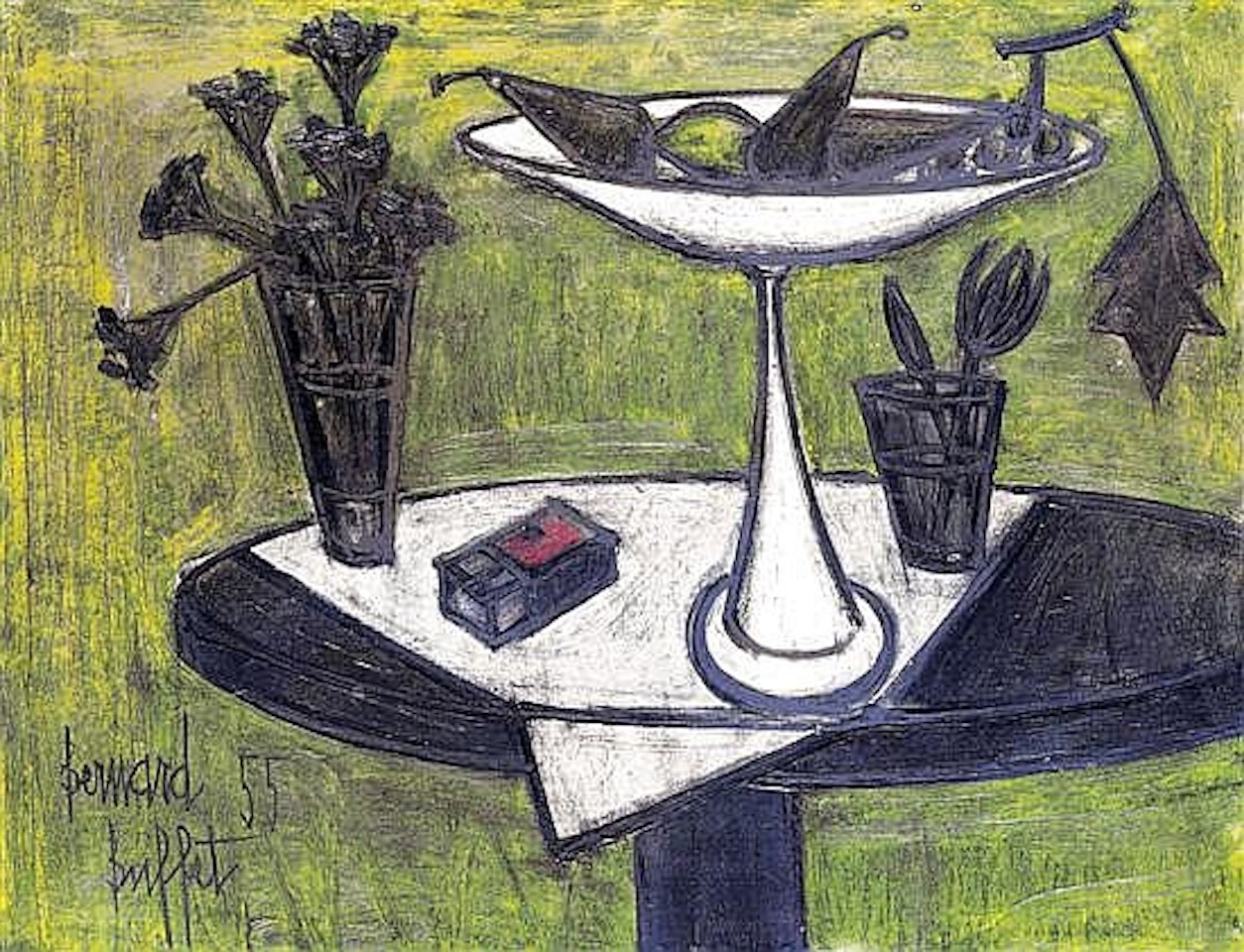 Nature morte au compotier by Bernard Buffet