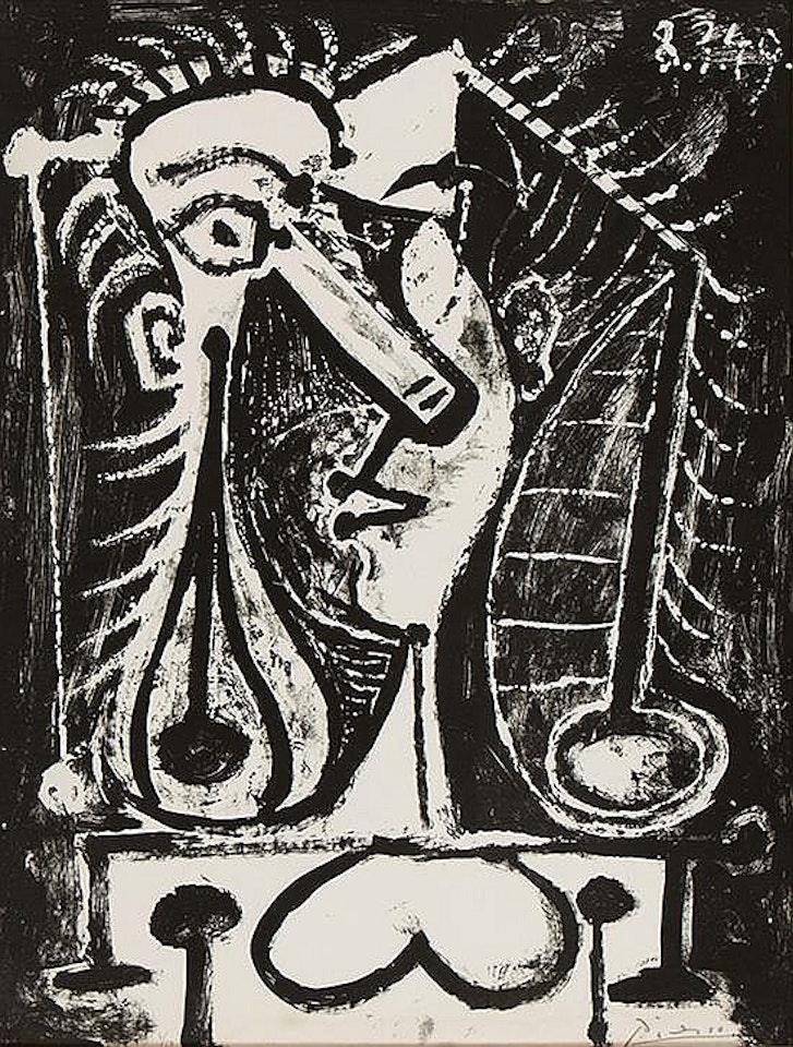 Figure composיe I by Pablo Picasso