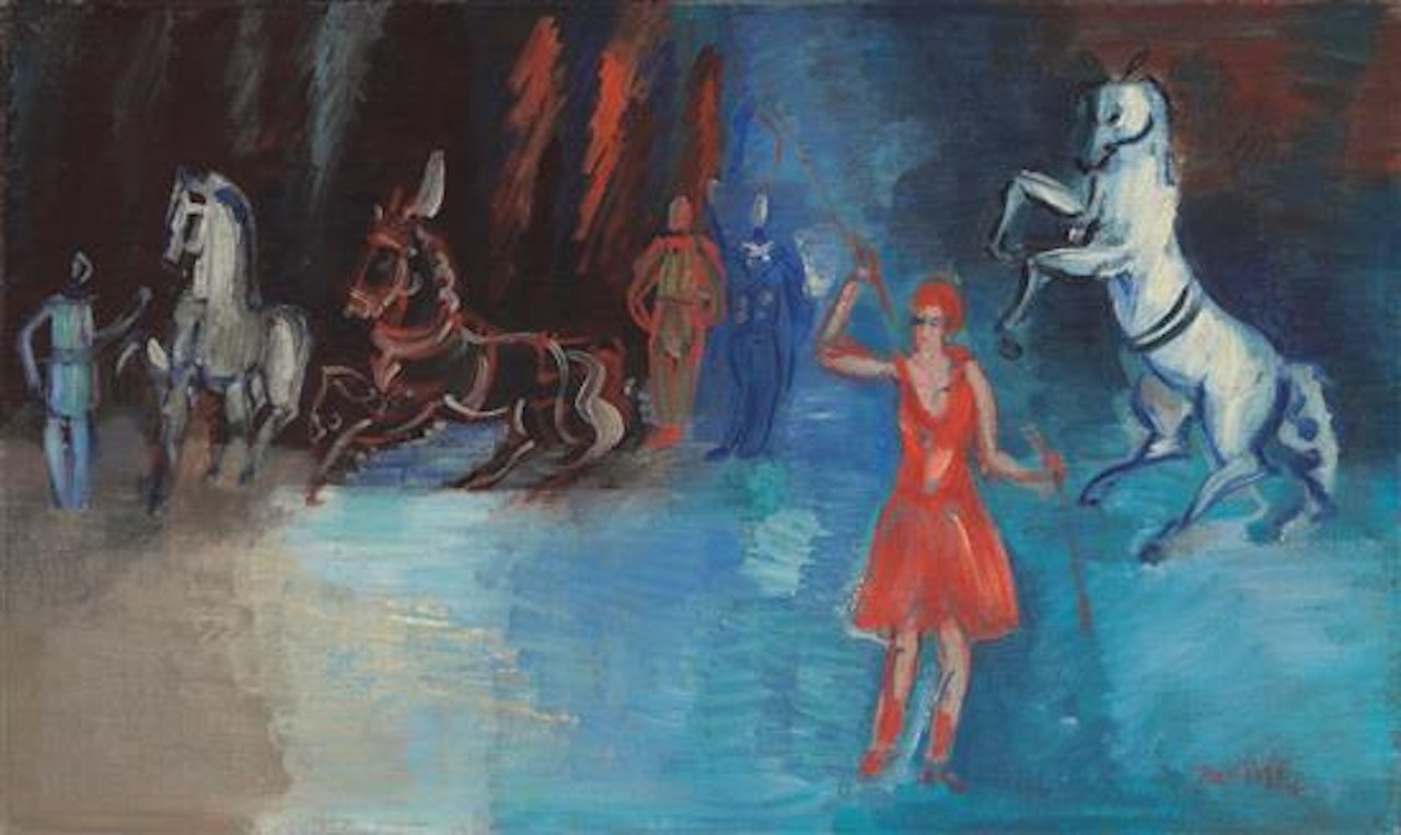Chevaux en liberte by Jean Dufy