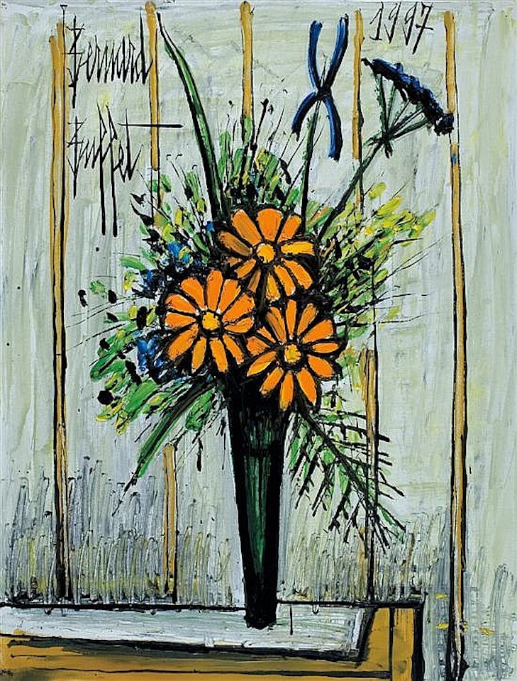 Bouquet de fleurs by Bernard Buffet