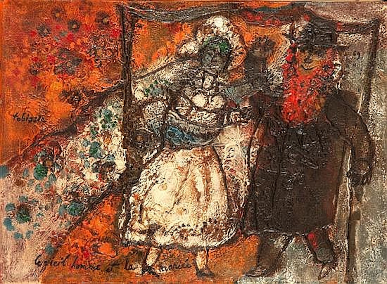 Le vieil homme et la mariée by Théo Tobiasse
