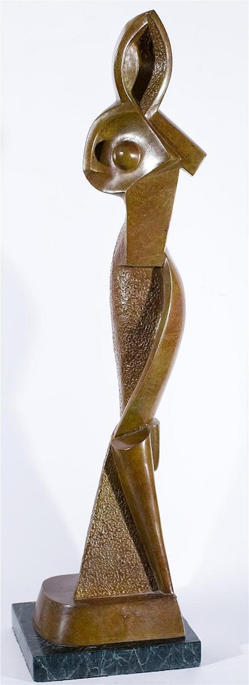 Geometric statuette by Alexander Archipenko