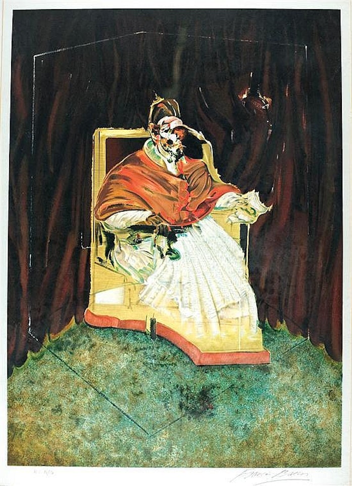 Portrait du pape Innocent X (étude) by Francis Bacon