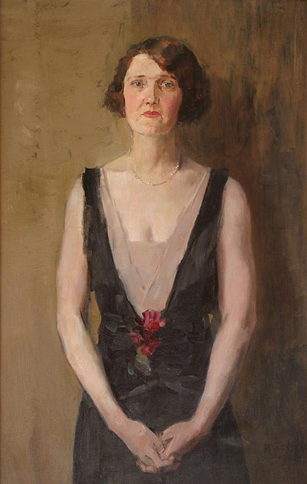 Portrait of Beulah Watson by Isaac Israels
