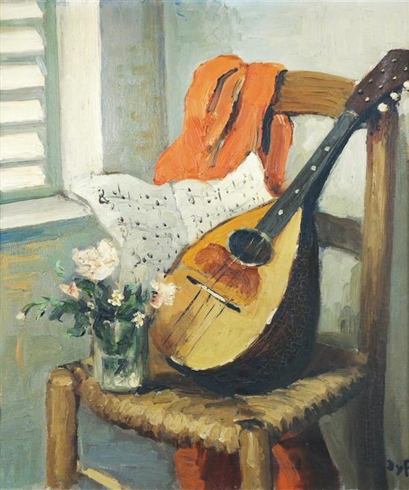 La mandoline by Marcel Dyf