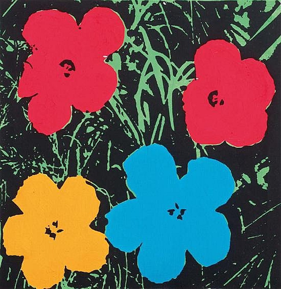 Andy Warhol (Flowers) by Richard Pettibone