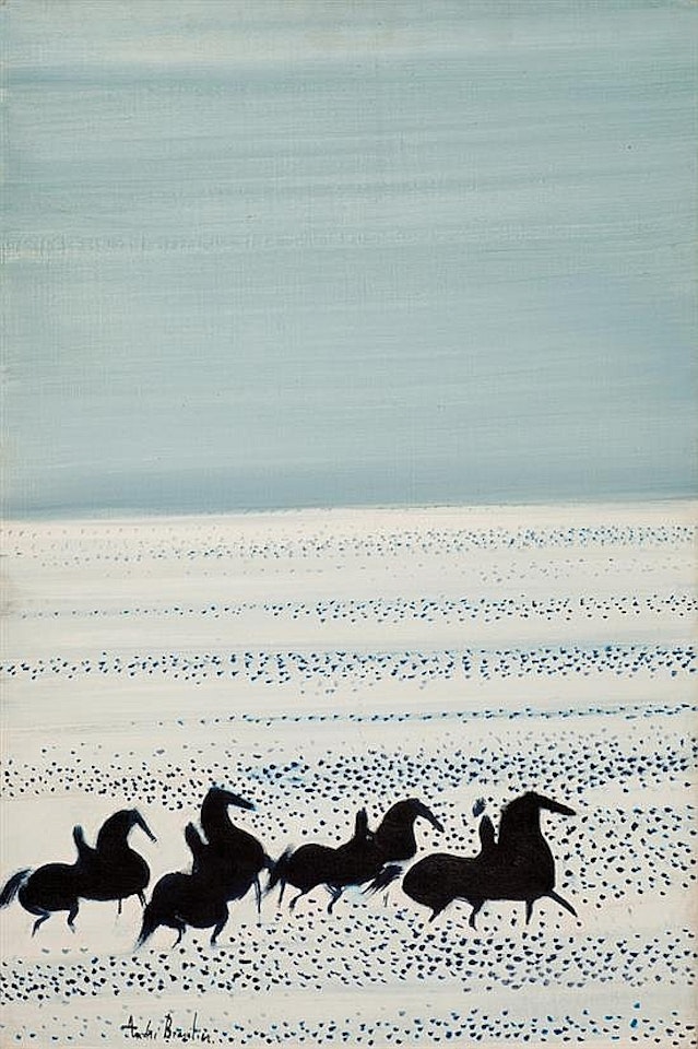 Cavaliers dans les flots by André Brasilier