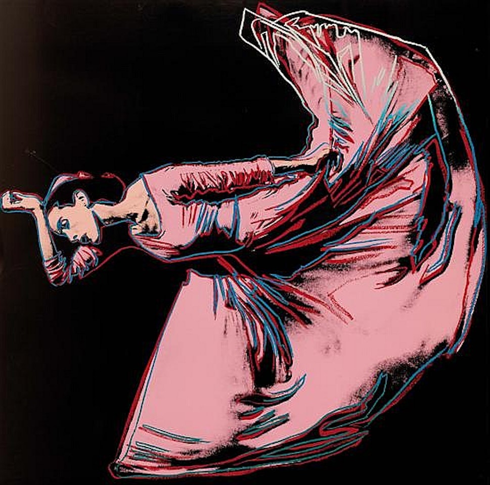 Martha Graham: Letter to the world (The kick) by Andy Warhol