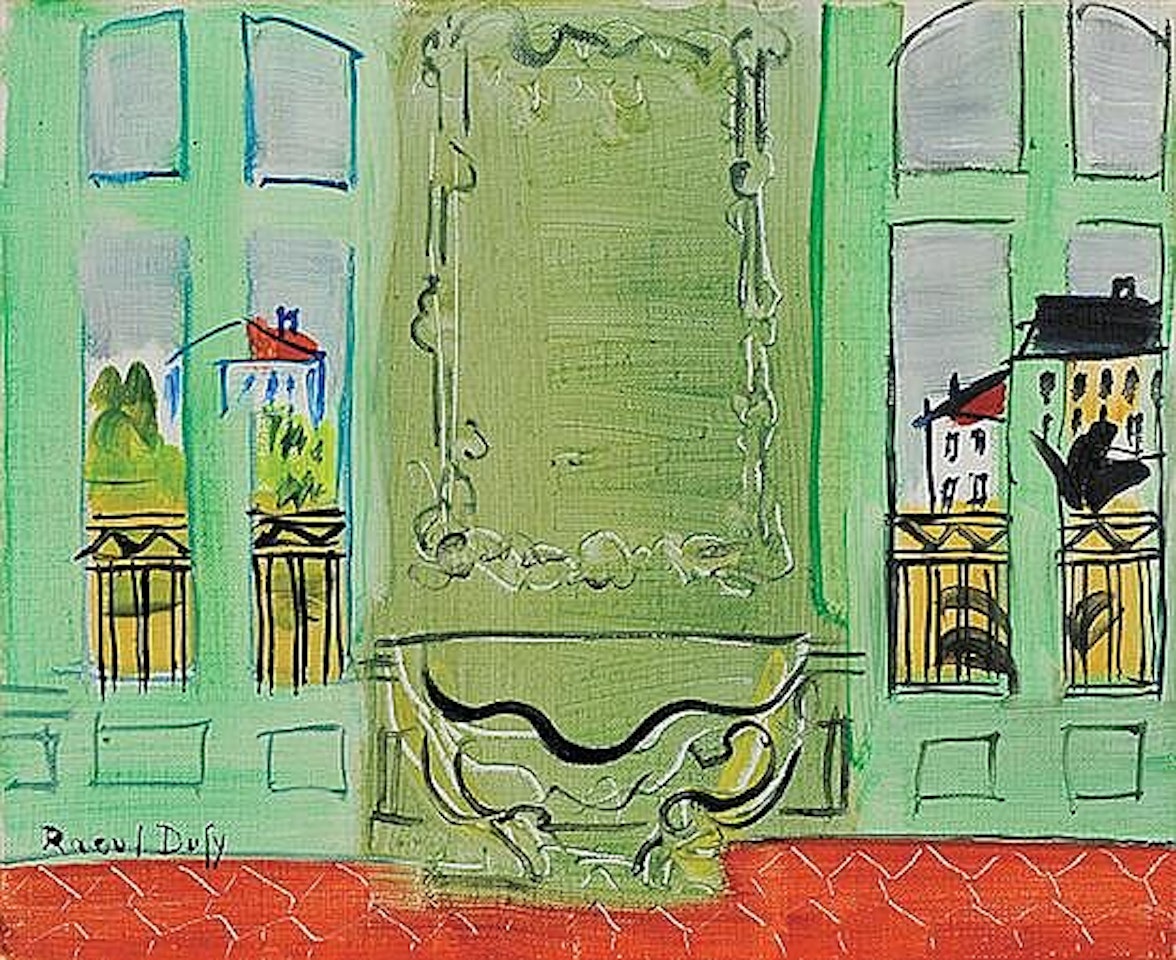 La console de perpignan by Raoul Dufy