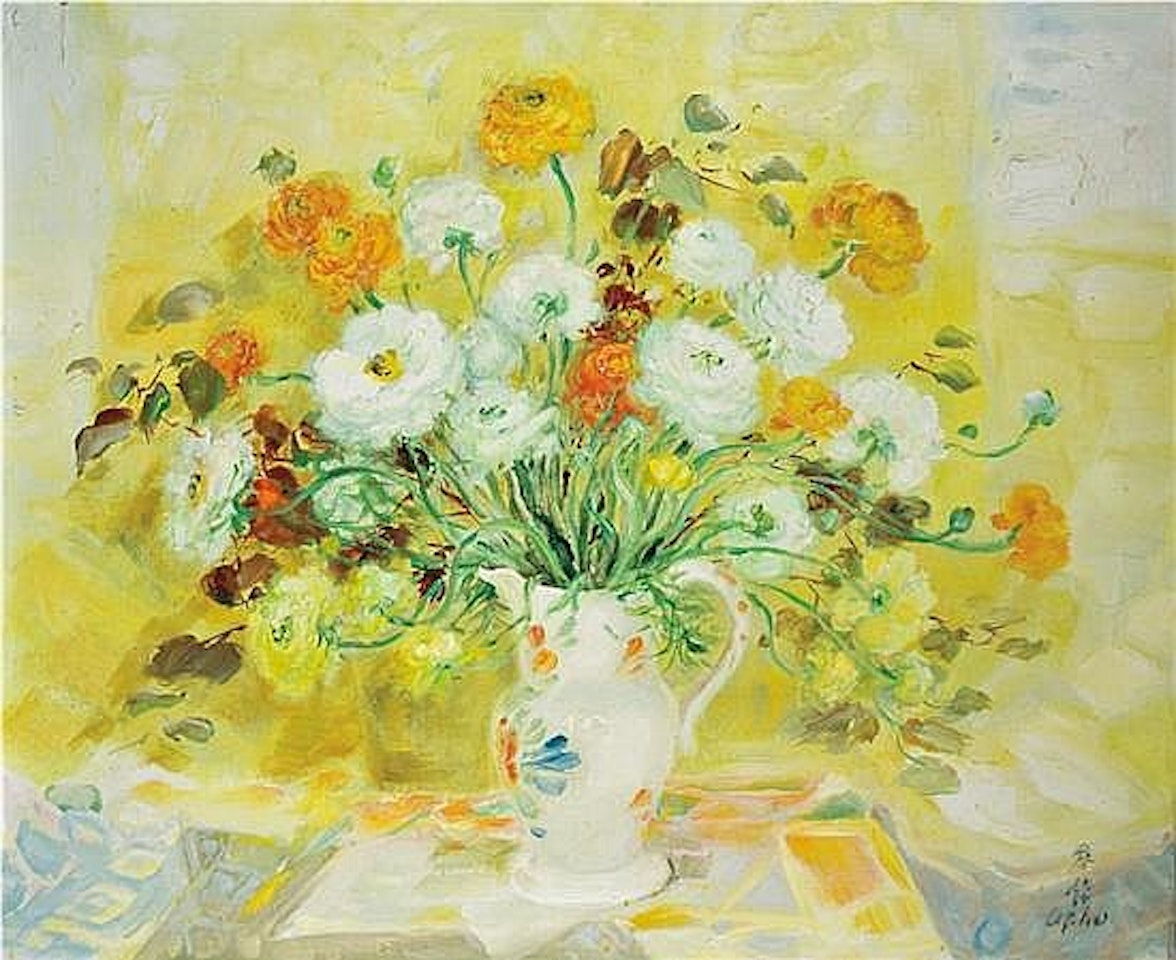 Bouquet of flowers by Le Pho