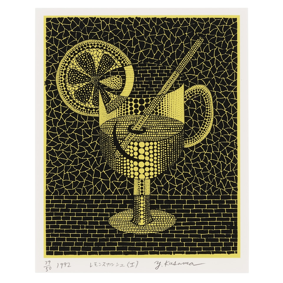 Lemon Squash I by Yayoi Kusama