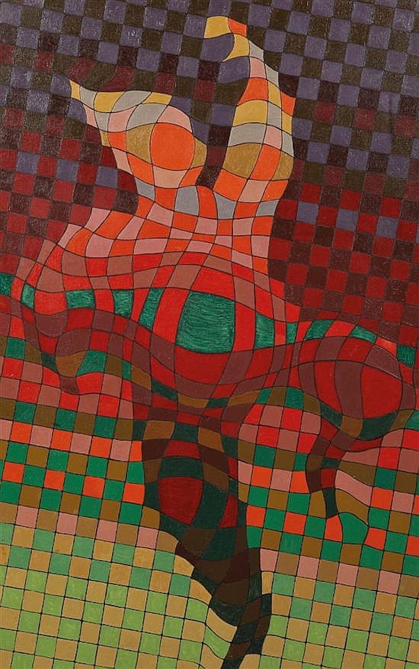 Arlequin II by Victor Vasarely