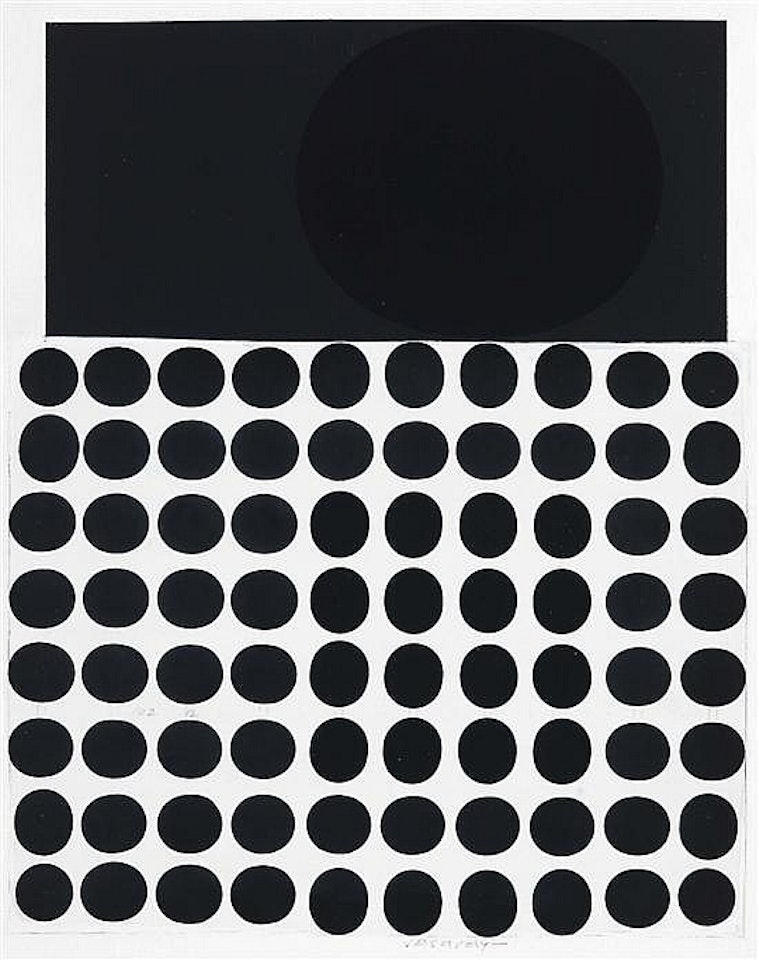 Laika by Victor Vasarely