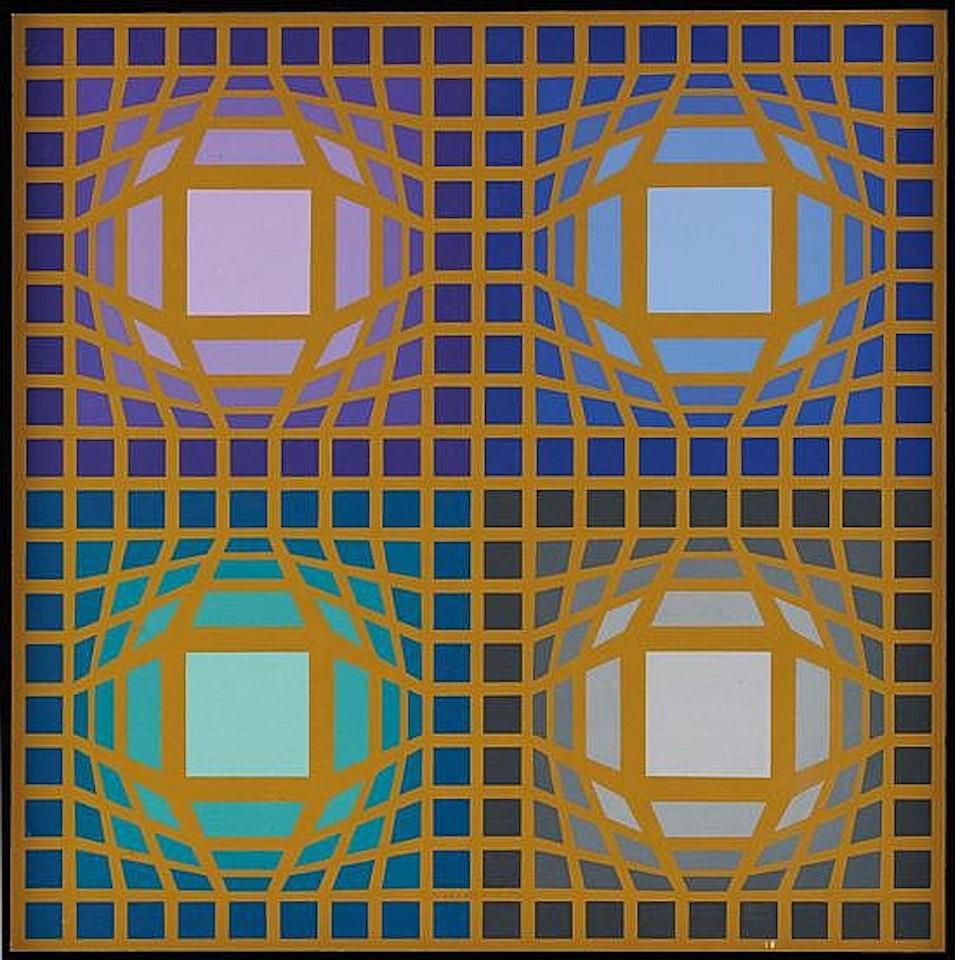 Arc-Or by Victor Vasarely