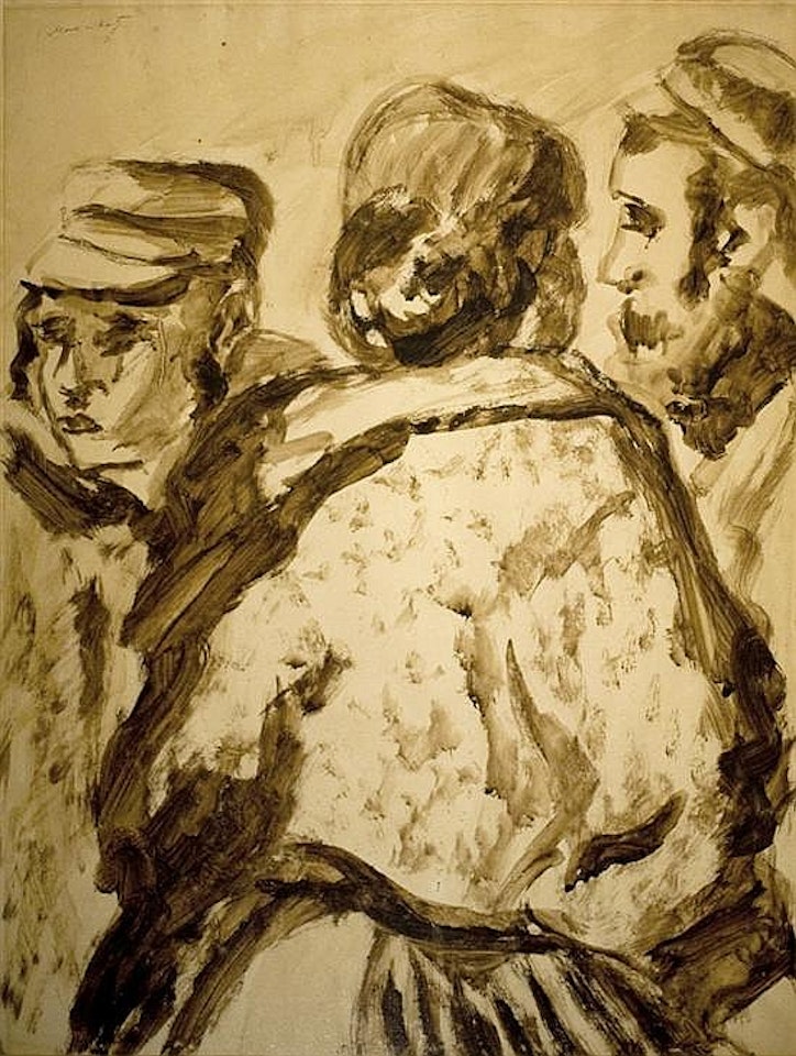 Three religious figures by Emmanuel Mané-Katz