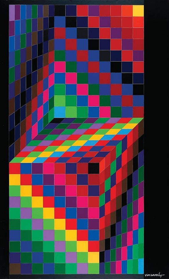 Tridim IV by Victor Vasarely