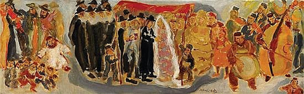 Wedding by Emmanuel Mané-Katz