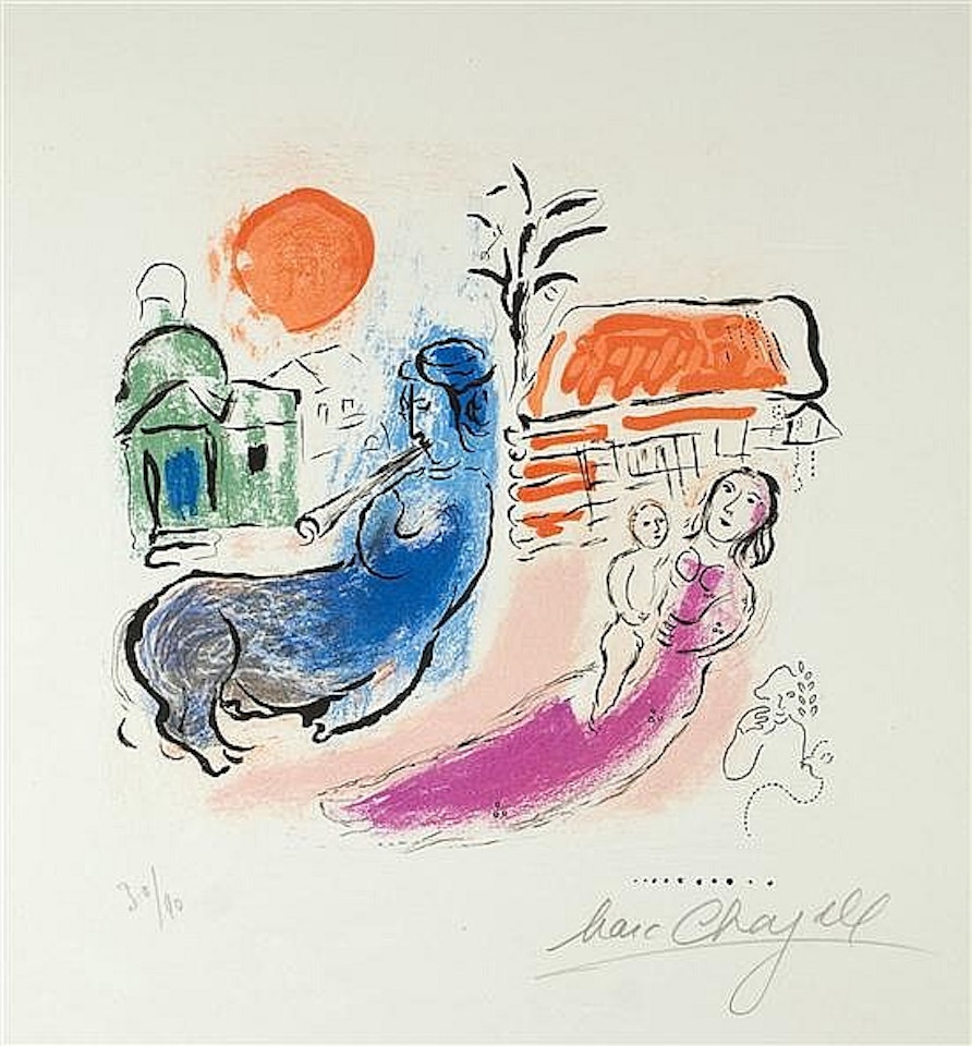 Maternity with centaur by Marc Chagall