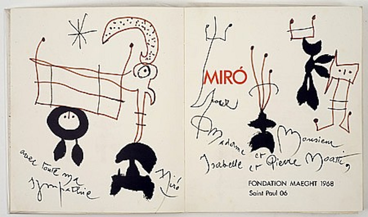 Composition by Joan Miró