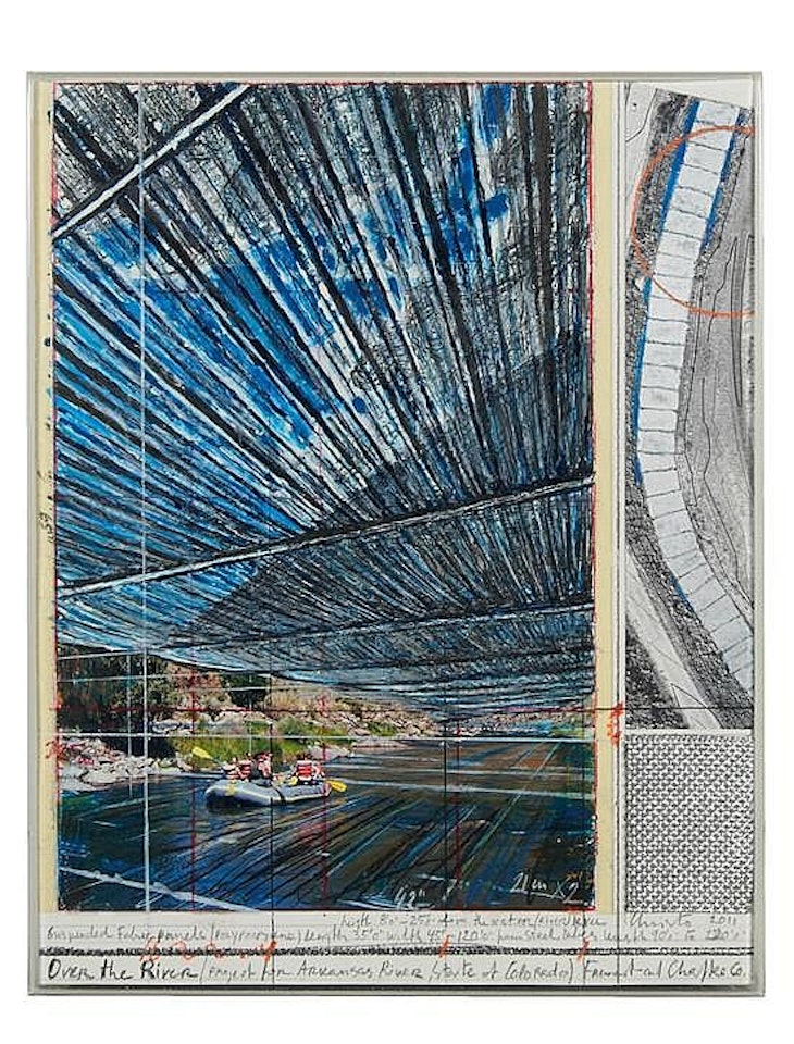 Over the river, project for Arkansas River, State of Colorado by Christo