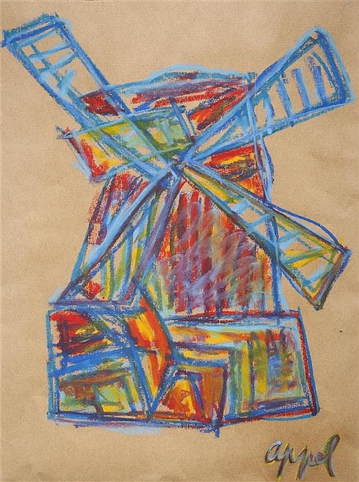 Windmill by Karel Appel