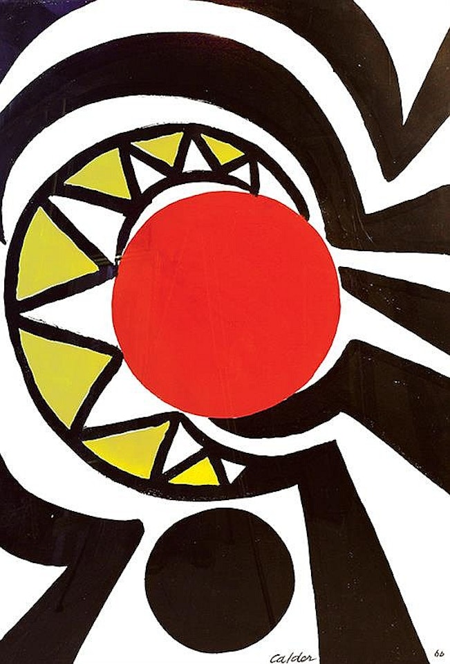 Red core by Alexander Calder