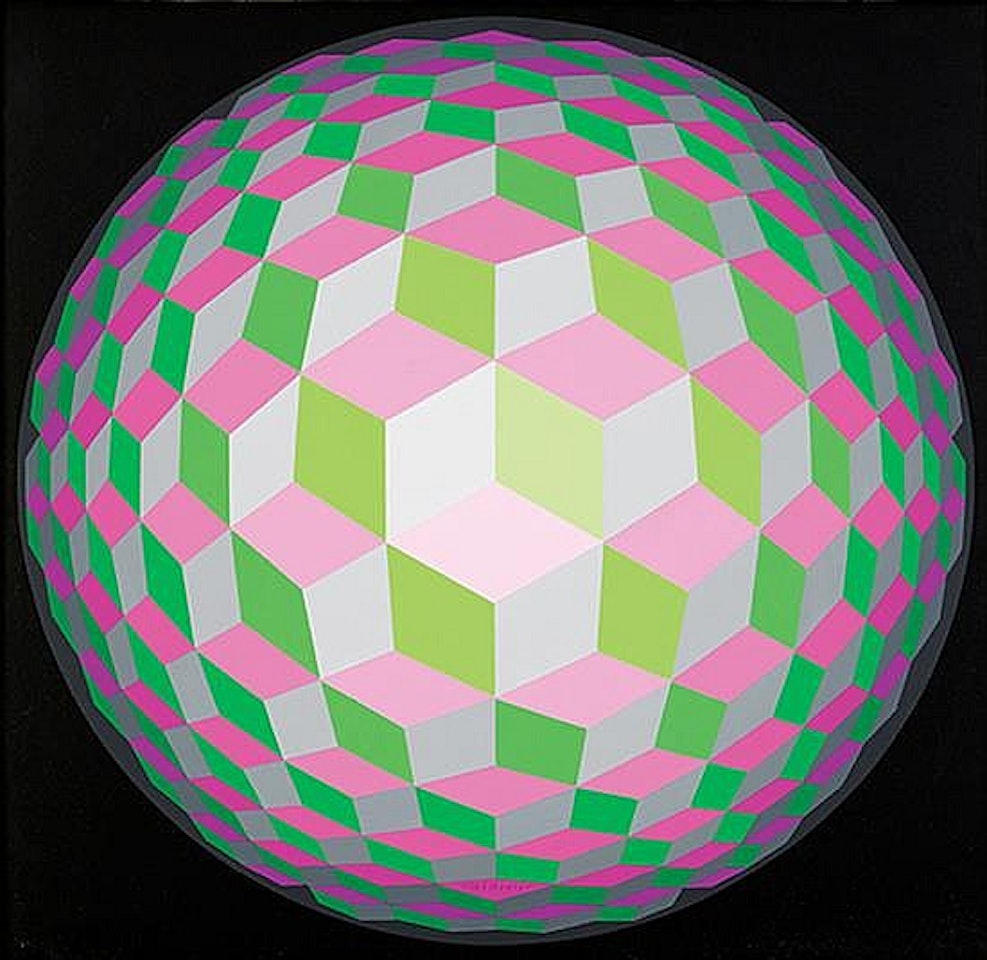 M.T.K by Victor Vasarely