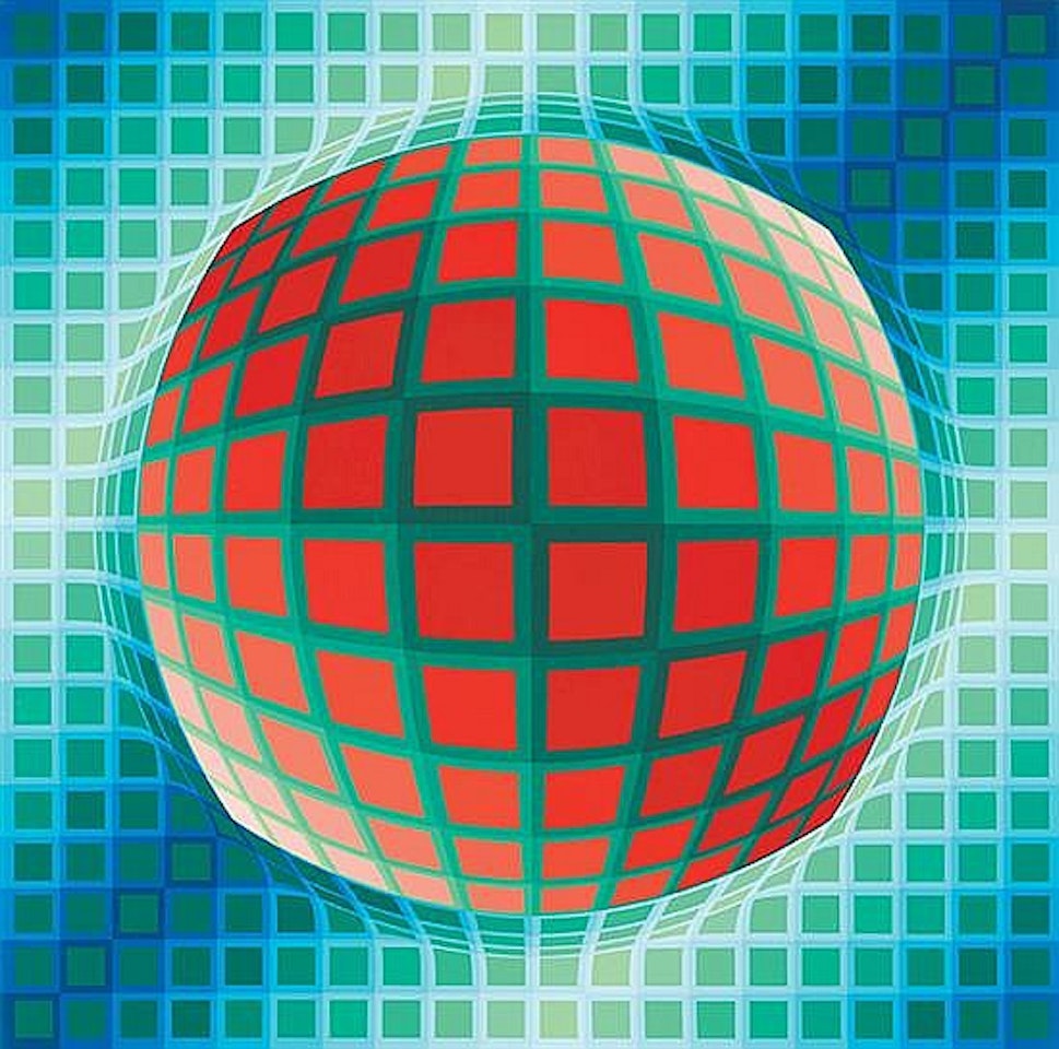 Dagann by Victor Vasarely