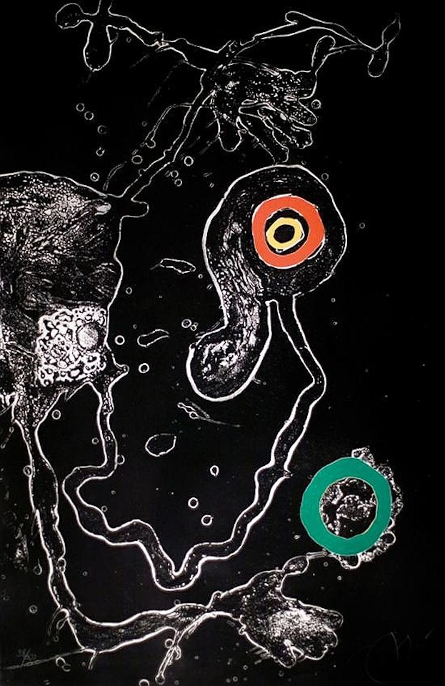 From the Barcelona Suite (M 598) by Joan Miró