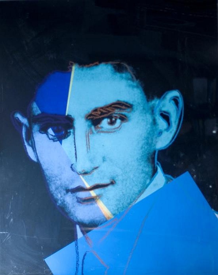 Franz Kafka (from Ten Portraits of Jews of the 20th Century; ) by Andy Warhol