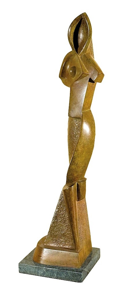 Cubist figure by Alexander Archipenko