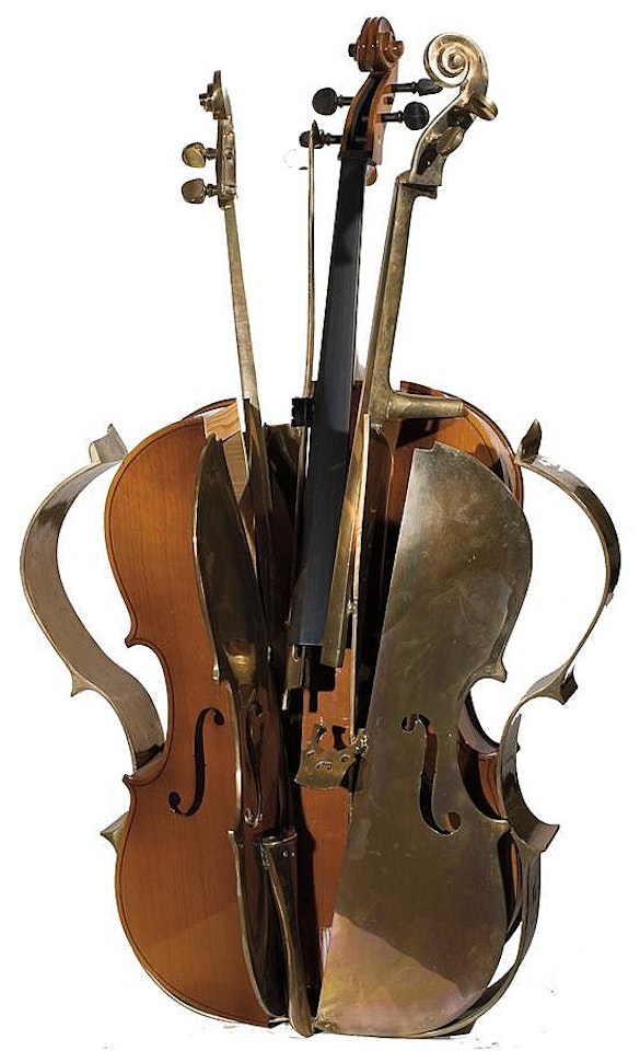 Violins by Arman