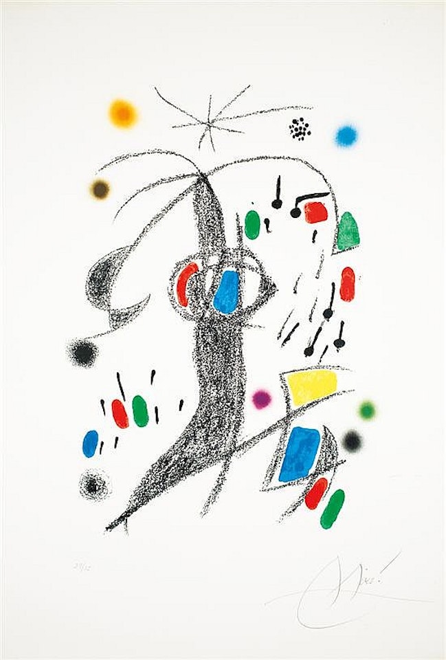 Maravillas con variaciones acrosticas en el Jardin de Miro by Joan Miró