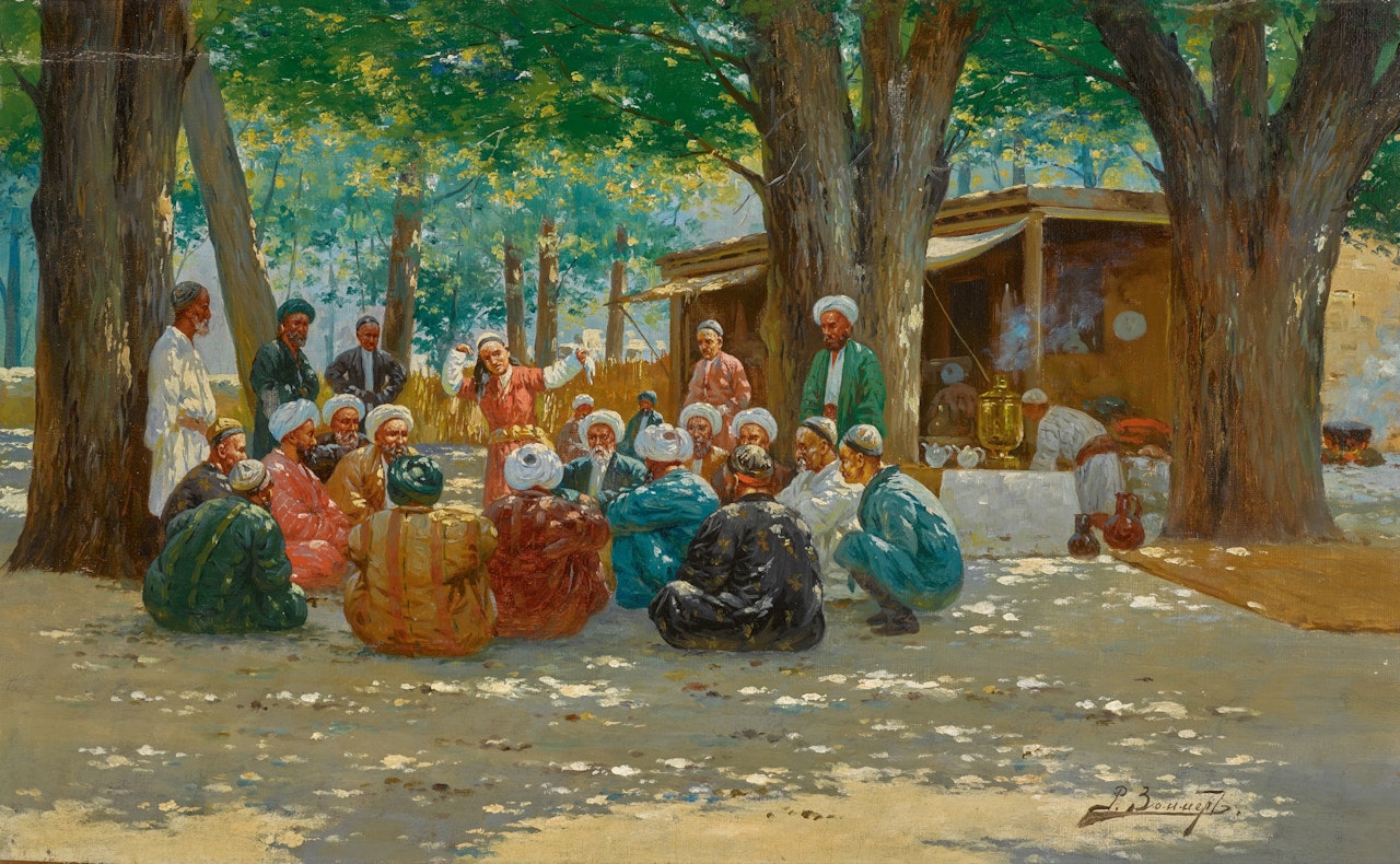A CHAIKHANA by Richard Karlovich Zommer