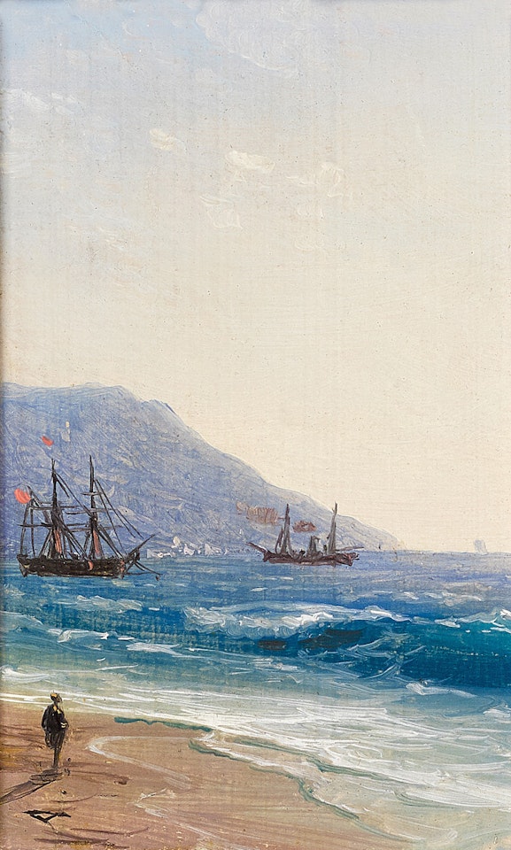 THE BAY OF YALTA by Ivan Konstantinovich Aivazovsky