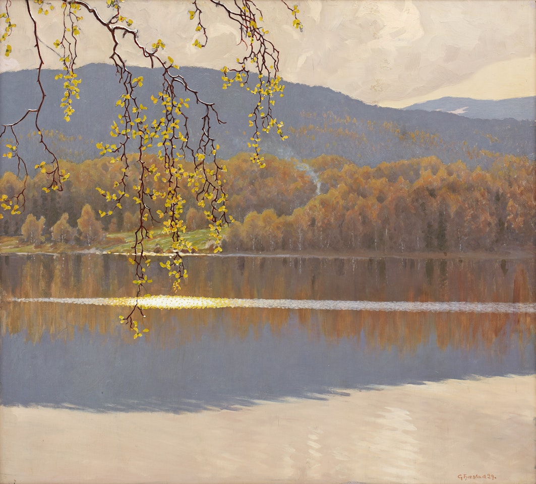 Sun glitter - motif from Racken by Gustaf Fjaestad