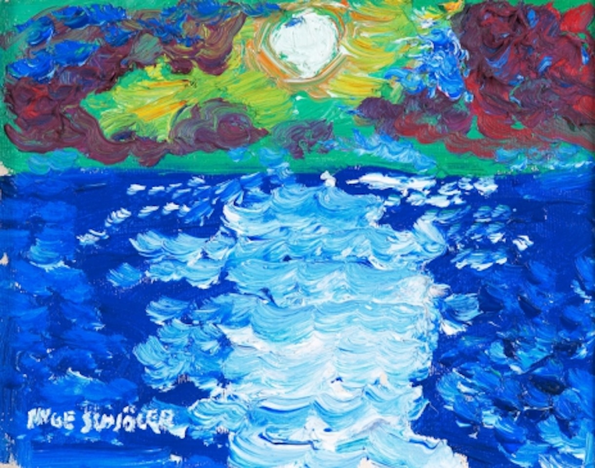 "Sunset in storm clouds" by Inge Schiöler