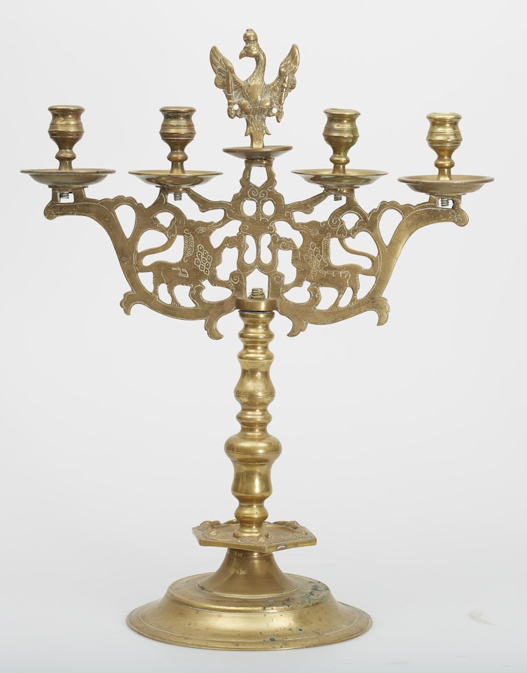 Candelabra For four candles by Unknown (Baroque style)