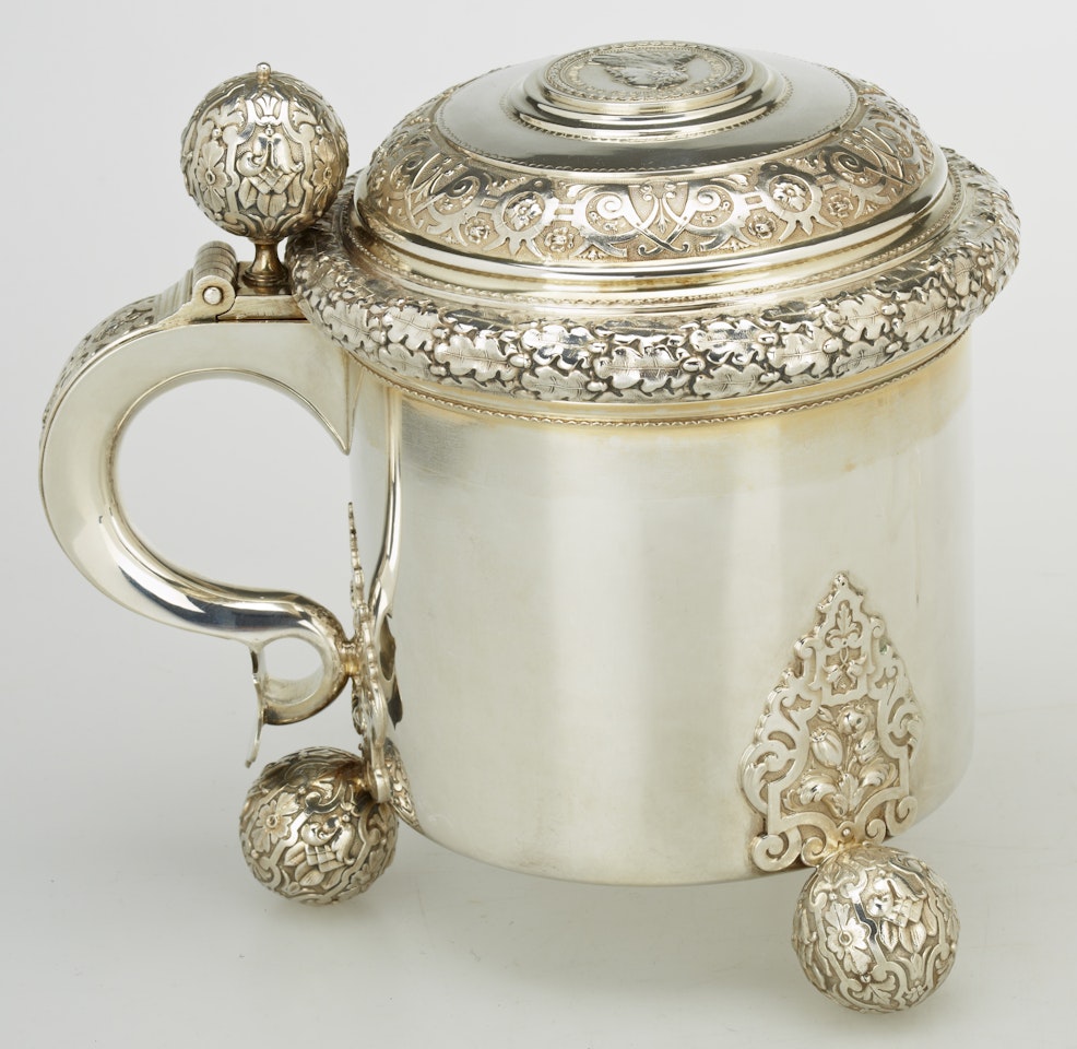 Drinking jug Silver by Unknown (Baroque style)