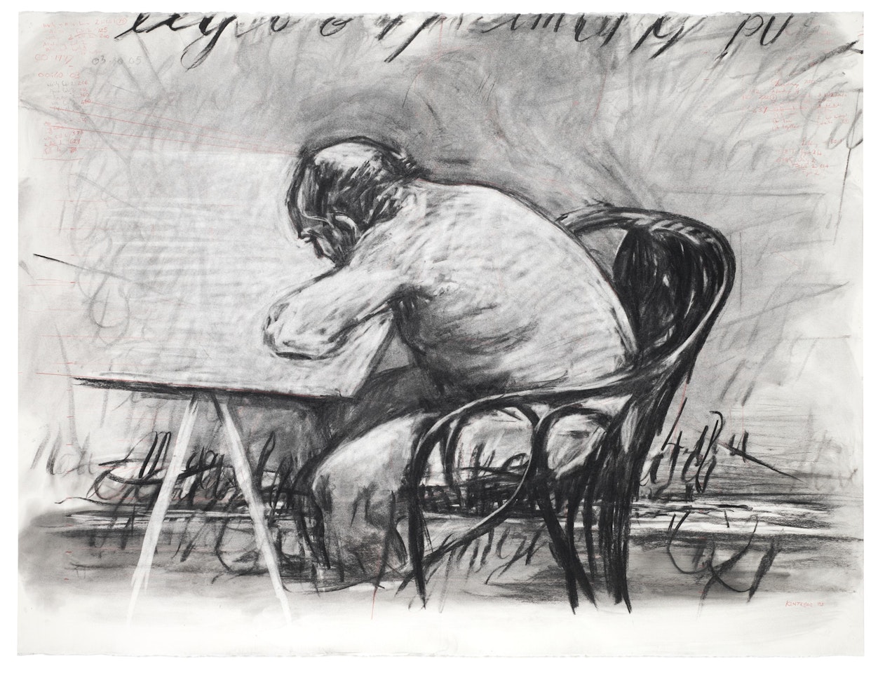 FROM THE MOVIE "AUTOMATIC WRITING" by William Kentridge
