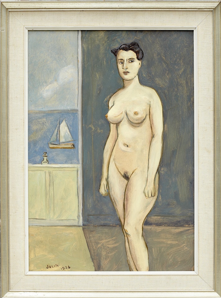 Model at the window by Einar Jolin