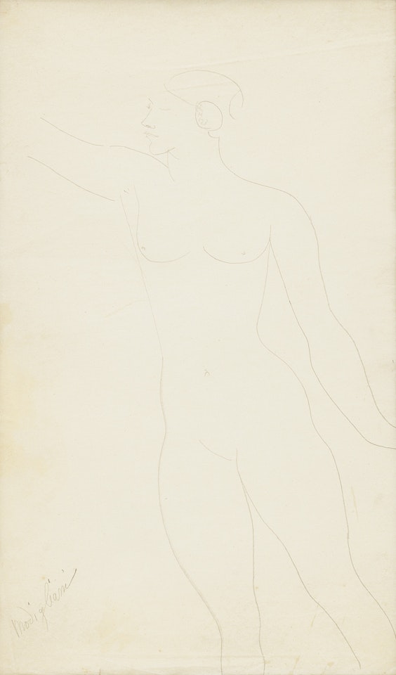 Nude model by Amedeo Modigliani