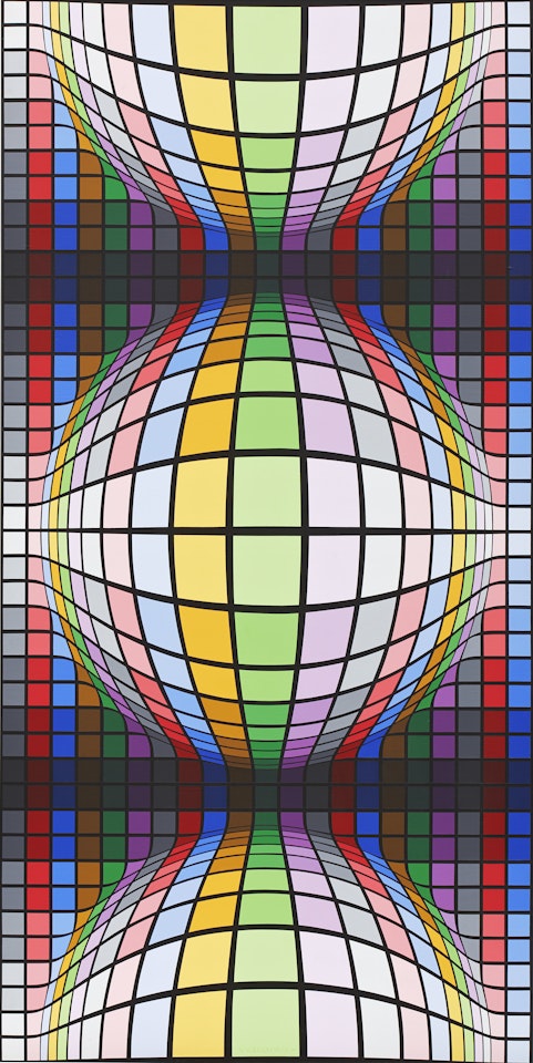 ”Gannat” by Victor Vasarely
