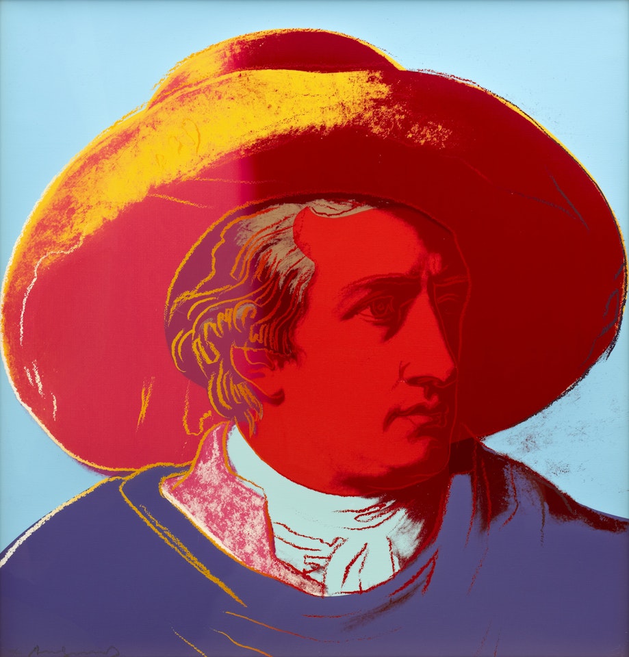 ”Goethe” by Andy Warhol