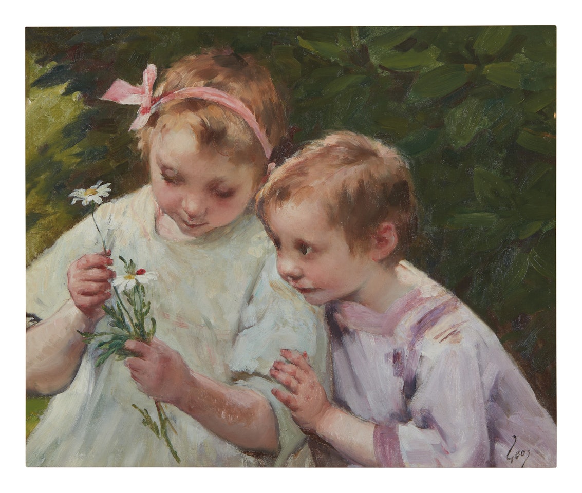 FLEURS POUR MAMAN by Henry Jules Jean Geoffroy