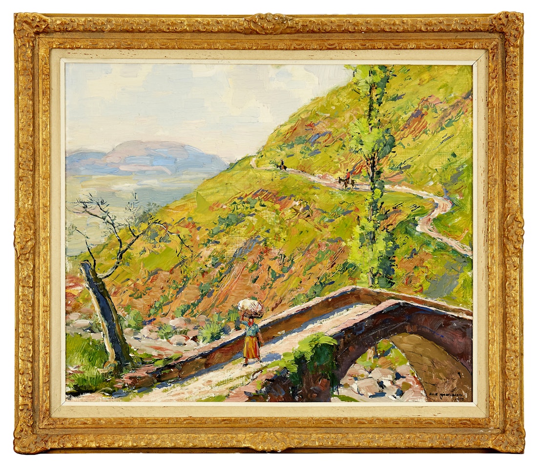 "Landscape from Umbria" by Olle Hjortzberg