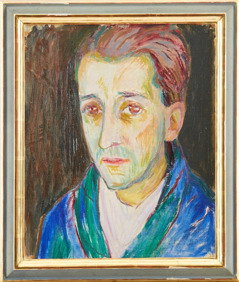 Portrait by Bengt Lindstrom