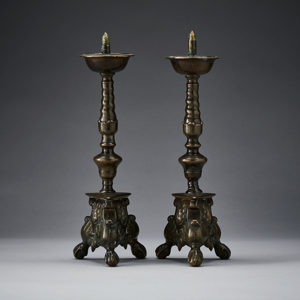 Altar candlesticks by Unknown (Baroque style)