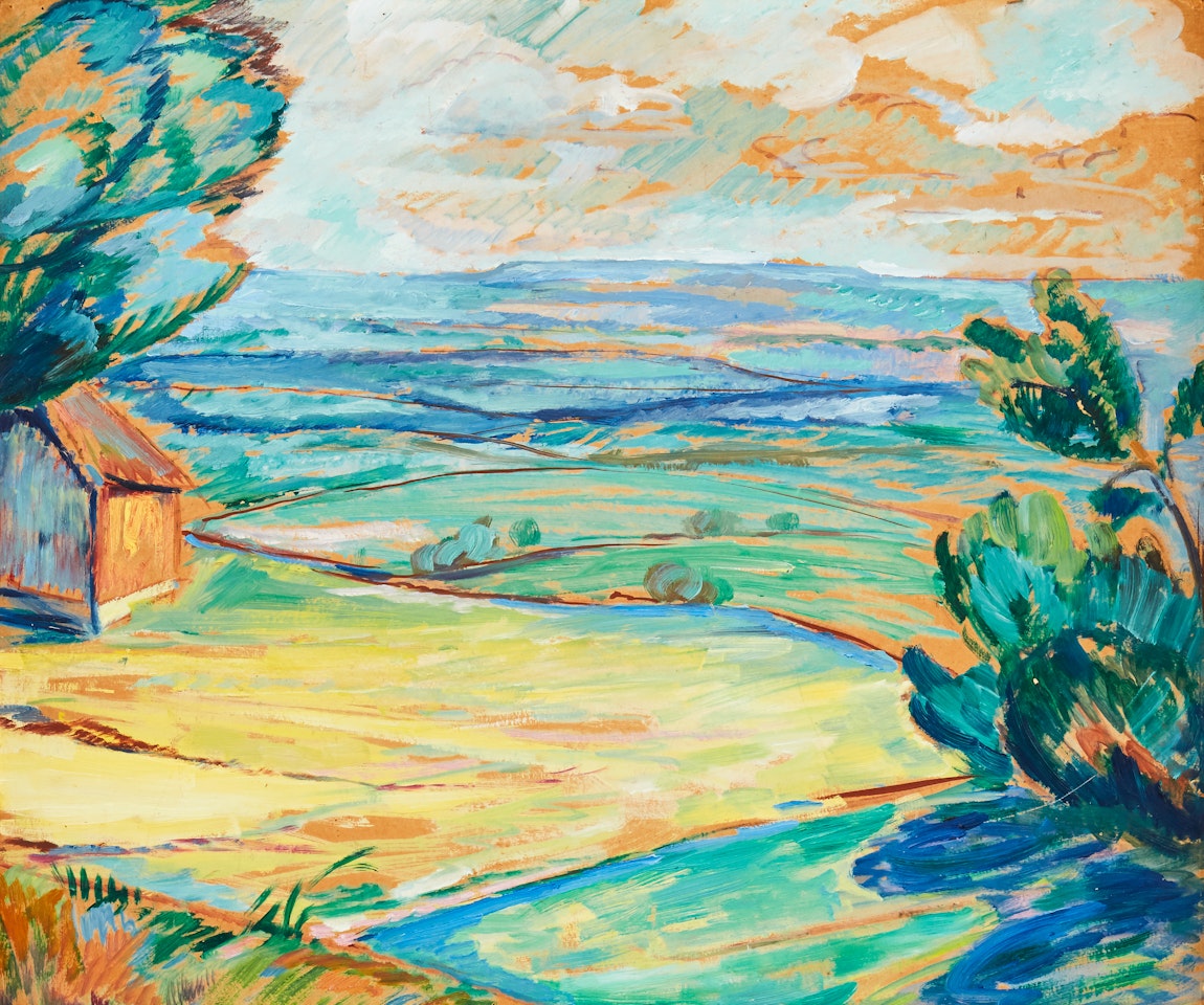 Landscape motifs from the coast by Sigrid Hjertén