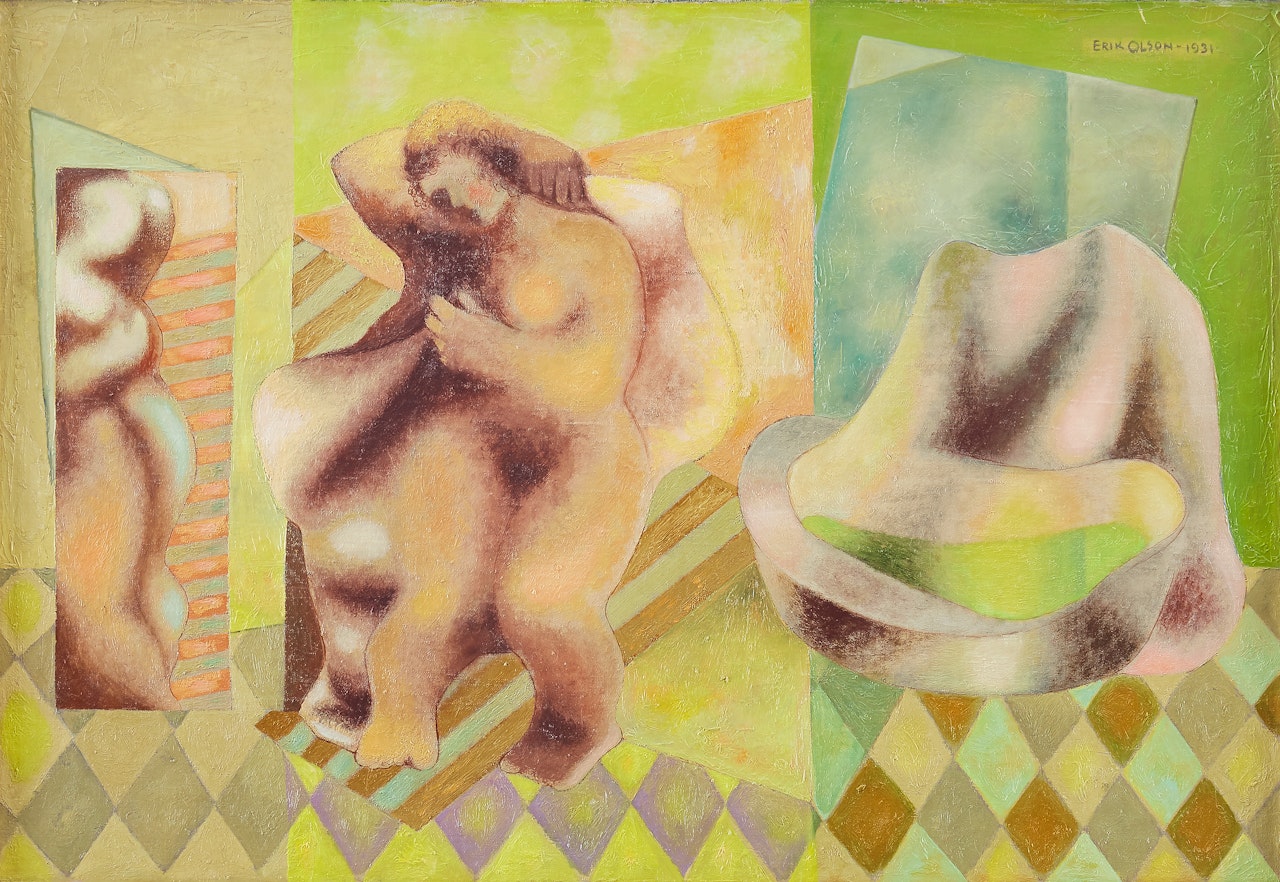 "Bathing woman" by Erik Olson